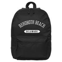 Rehoboth Beach Classic Style Rehoboth Beach Delaware 16 in Basic Backpack