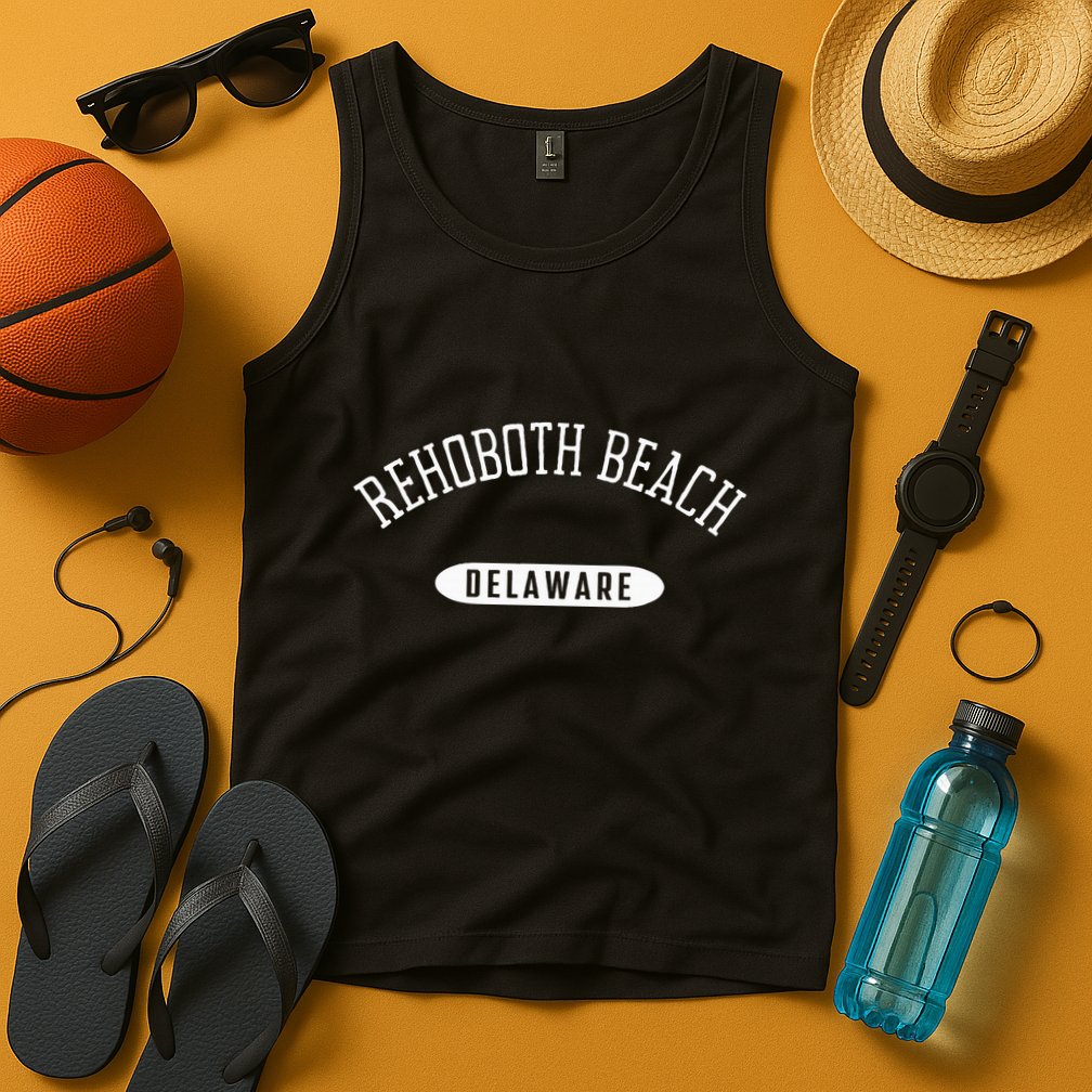 Rehoboth Beach Classic Style Rehoboth Beach Delaware Tank Top
