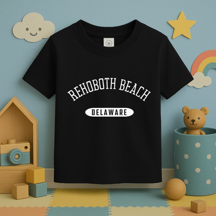 Rehoboth Beach Classic Style Rehoboth Beach Delaware Toddler T-Shirt