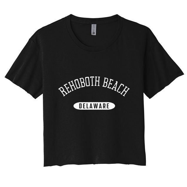 Rehoboth Beach Classic Style Rehoboth Beach Delaware Crop Top