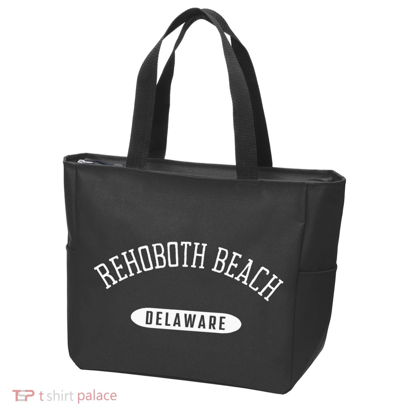 Rehoboth Beach Classic Style Rehoboth Beach Delaware Zip Tote Bag