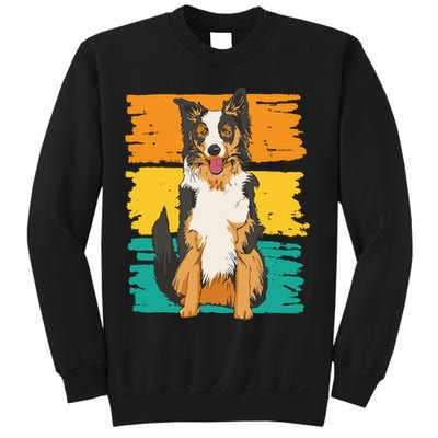 Retro Border Collie Sweatshirt