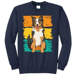 Retro Border Collie Sweatshirt