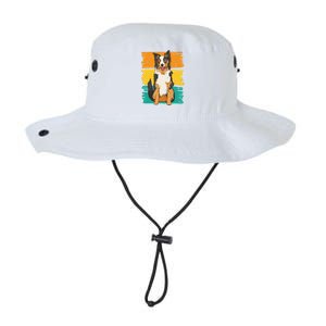 Retro Border Collie Legacy Cool Fit Booney Bucket Hat