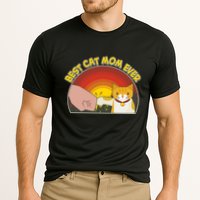 Retro Best Cat Mom Ever Cooling Performance Crew T-Shirt