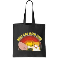Retro Best Cat Mom Ever Bag