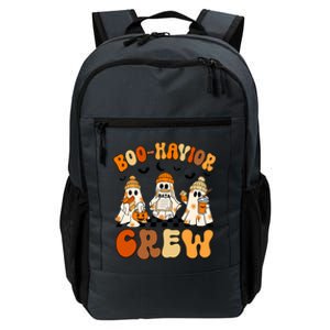 Retro Boohavior Crew Behavior Analyst Halloween Aba Rbt Daily Commute Backpack