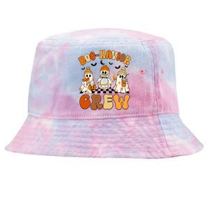 Retro Boohavior Crew Behavior Analyst Halloween Aba Rbt Tie-Dyed Bucket Hat