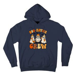 Retro Boohavior Crew Behavior Analyst Halloween Aba Rbt Tall Hoodie