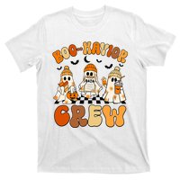 Retro Boohavior Crew Behavior Analyst Halloween Aba Rbt T-Shirt