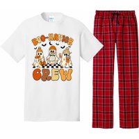 Retro Boohavior Crew Behavior Analyst Halloween Aba Rbt Pajama Set