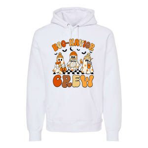 Retro Boohavior Crew Behavior Analyst Halloween Aba Rbt Premium Hoodie