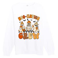 Retro Boohavior Crew Behavior Analyst Halloween Aba Rbt Premium Crewneck Sweatshirt