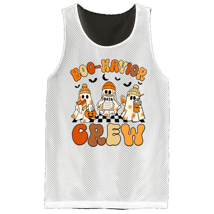 Retro Boohavior Crew Behavior Analyst Halloween Aba Rbt Mesh Reversible Basketball Jersey Tank