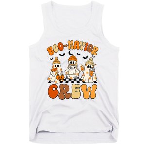 Retro Boohavior Crew Behavior Analyst Halloween Aba Rbt Tank Top