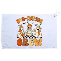 Retro Boohavior Crew Behavior Analyst Halloween Aba Rbt Grommeted Golf Towel