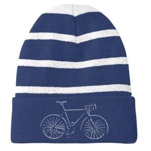 Road Biking Cycling Bike Cycling Striped Beanie with Solid Band