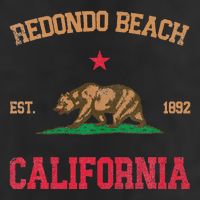 Redondo Beach California Cool Comfort Performance Bucket Hat