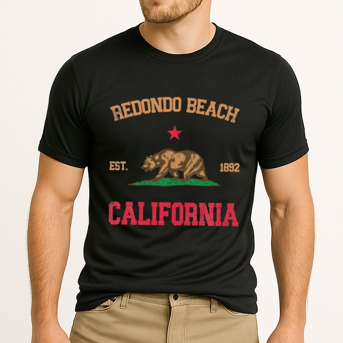 Redondo Beach California Cooling Performance Crew T-Shirt