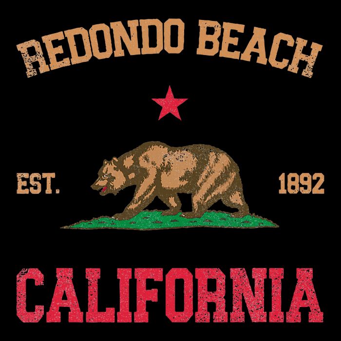 Redondo Beach California Cooling Performance Crew T-Shirt