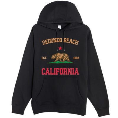 Redondo Beach California Premium Pullover Hoodie