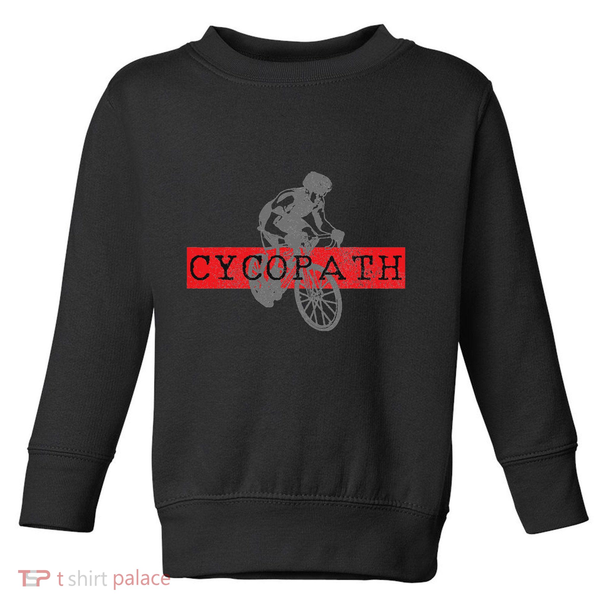 Road Bike Cycologist Cycling Funny Road Cyclist Gift Toddler Sweatshirt