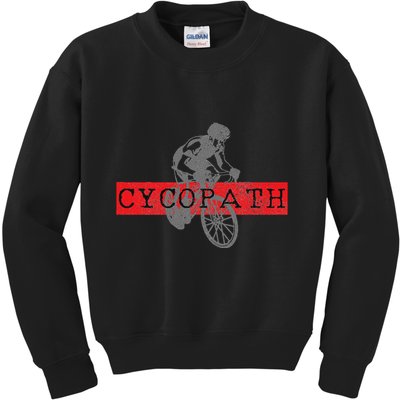 Road Bike Cycologist Cycling Funny Road Cyclist Gift Kids Sweatshirt
