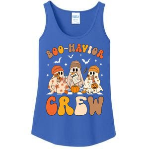 Retro Boohavior Crew Behavior Analyst Halloween Aba Rbt Gift Ladies Essential Tank