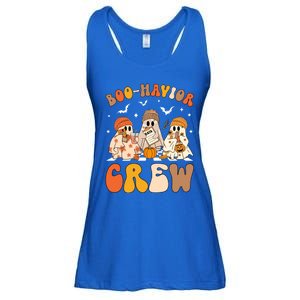 Retro Boohavior Crew Behavior Analyst Halloween Aba Rbt Gift Ladies Essential Flowy Tank