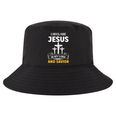 Religious Bible Church Jesus Is My Lord And Savior Cool Comfort Performance Bucket Hat