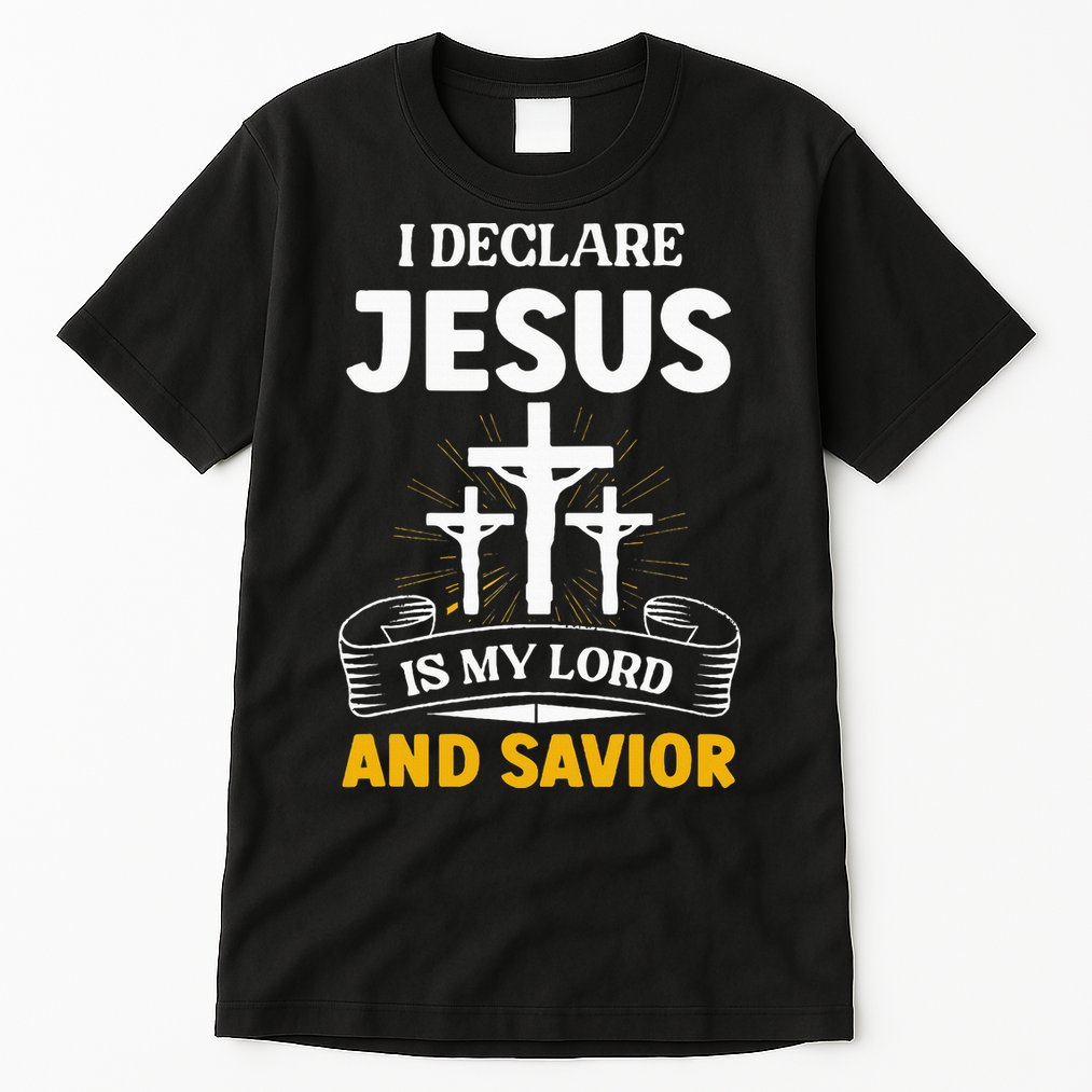 Religious Bible Church Jesus Is My Lord And Savior Tall T-Shirt