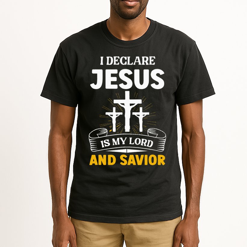 Religious Bible Church Jesus Is My Lord And Savior Tall T-Shirt