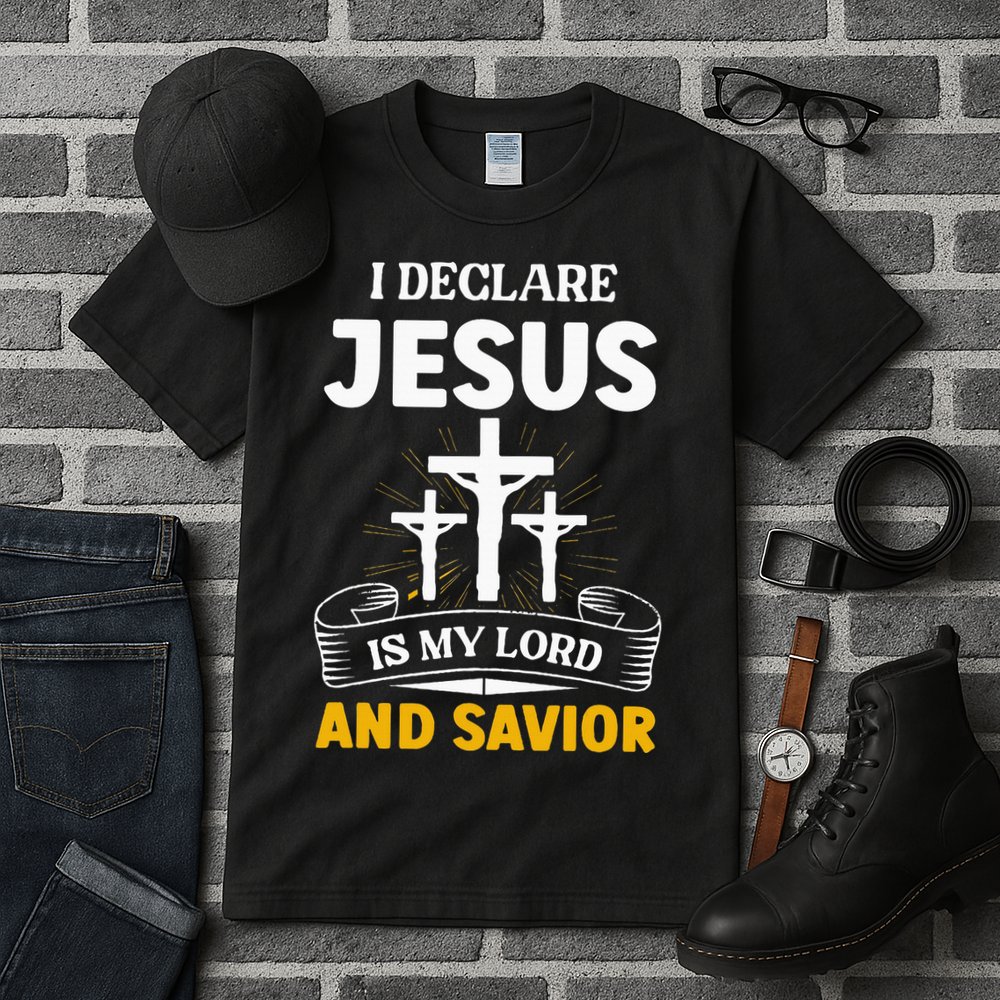 Religious Bible Church Jesus Is My Lord And Savior Tall T-Shirt