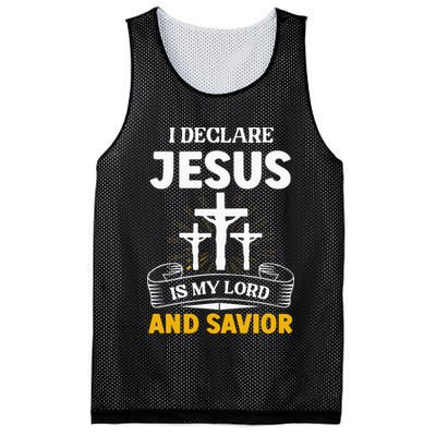 Religious Bible Church Jesus Is My Lord And Savior Mesh Reversible Basketball Jersey Tank