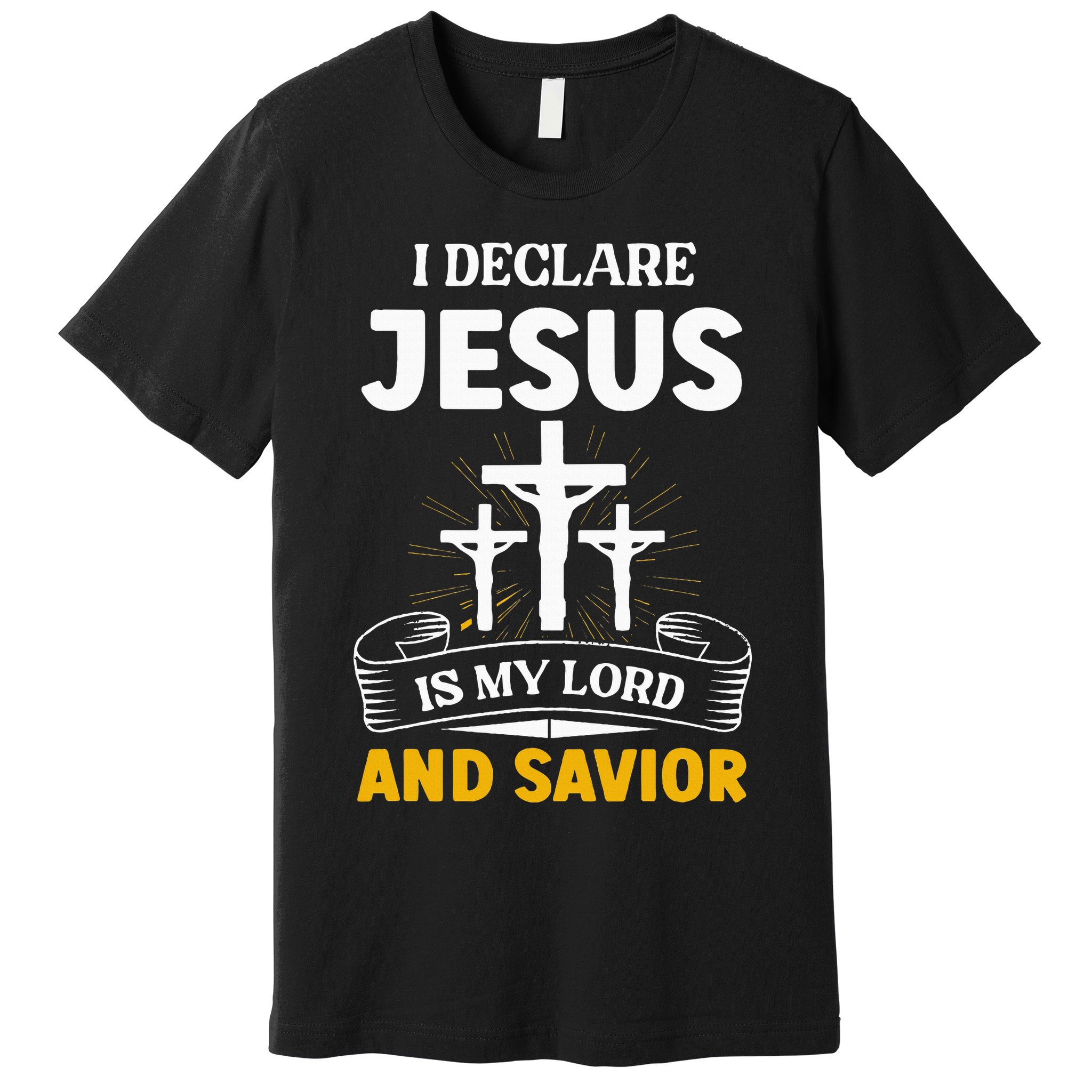 Religious Bible Church Jesus Is My Lord And Savior Premium T-Shirt