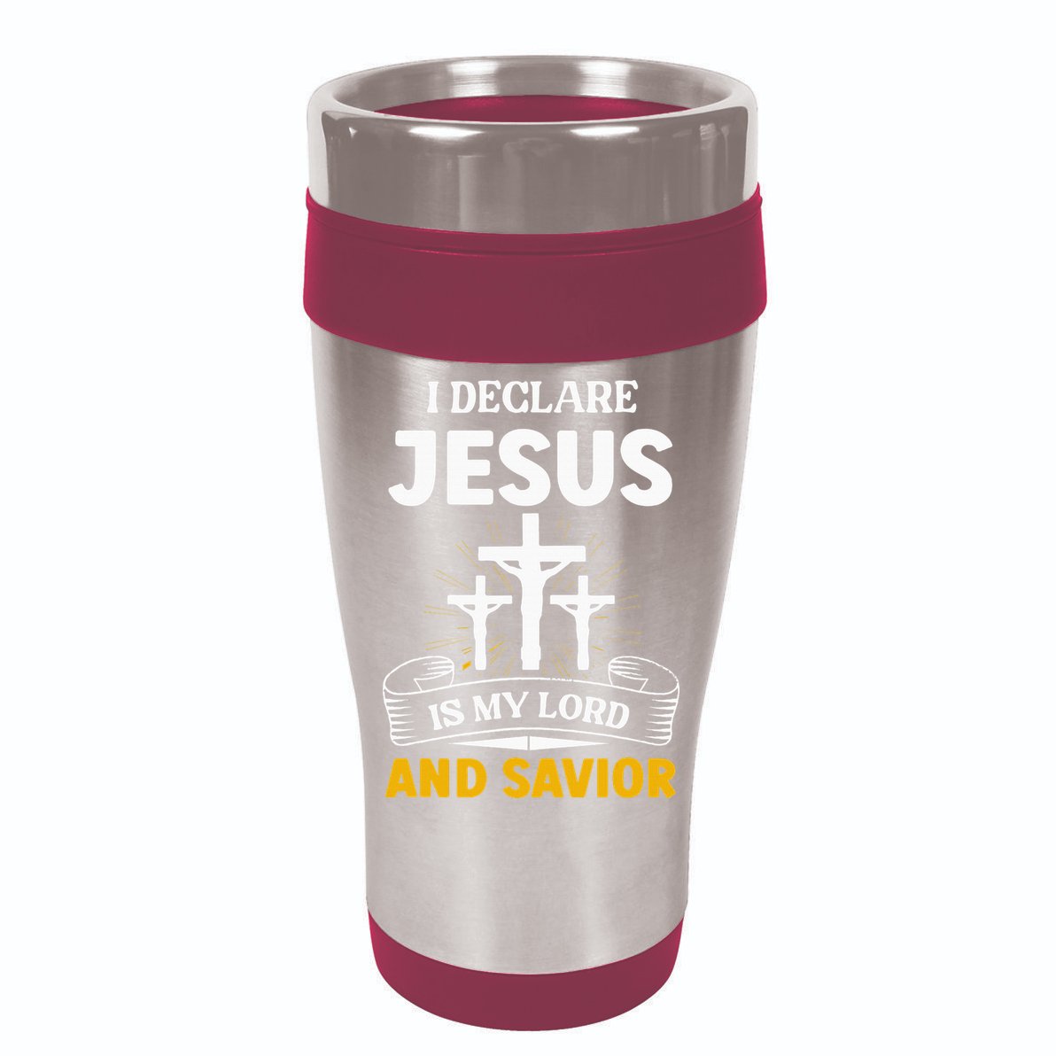 Religious Bible Church Jesus Is My Lord And Savior Vector Backpack