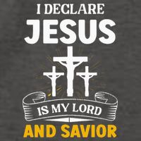Religious Bible Church Jesus Is My Lord And Savior Vector Backpack