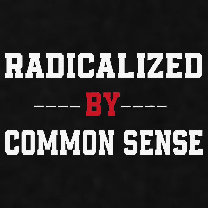 Radicalized By Common Sense Truth Logic And Free Thinkin Ladies PosiCharge Tri-Blend Wicking Tank