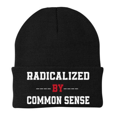 Radicalized By Common Sense Truth Logic And Free Thinkin Beanie