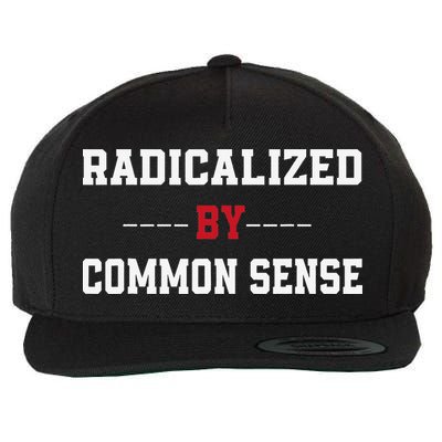 Radicalized By Common Sense Truth Logic And Free Thinkin Wool Snapback Cap