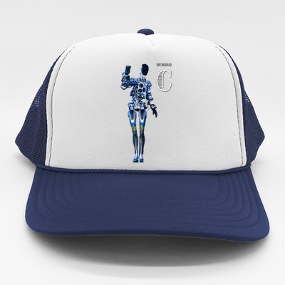 Robot Bumble C Premium Trucker Hat