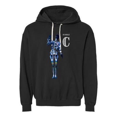 Robot Bumble C Garment-Dyed Fleece Hoodie