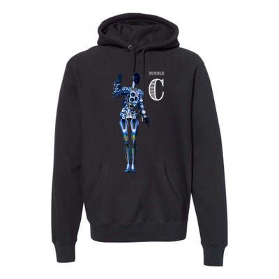 Robot Bumble C Premium Hoodie