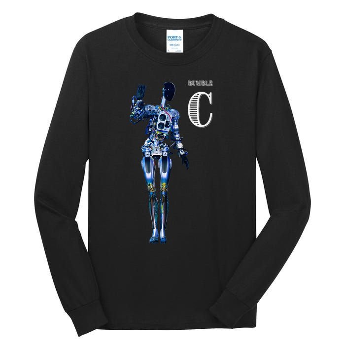 Robot Bumble C Tall Long Sleeve T-Shirt