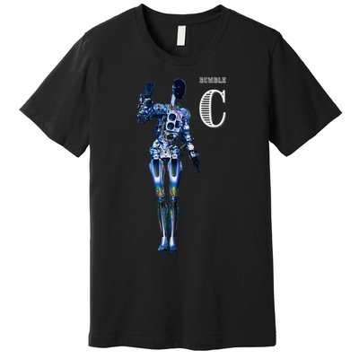 Robot Bumble C Premium T-Shirt