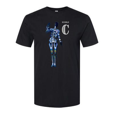 Robot Bumble C Softstyle® CVC T-Shirt