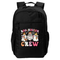 Retro Boohavior Crew Behavior Analyst Halloween Aba Rbt Daily Commute Backpack