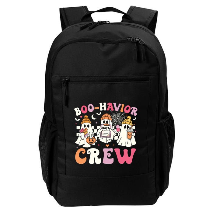 Retro Boohavior Crew Behavior Analyst Halloween Aba Rbt Daily Commute Backpack