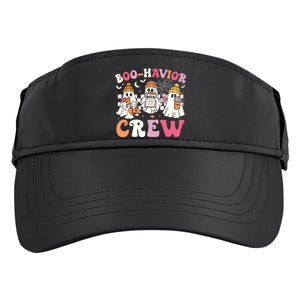 Retro Boohavior Crew Behavior Analyst Halloween Aba Rbt Adult Drive Performance Visor