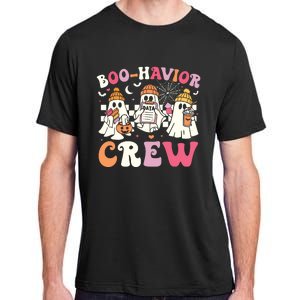 Retro Boohavior Crew Behavior Analyst Halloween Aba Rbt Adult ChromaSoft Performance T-Shirt